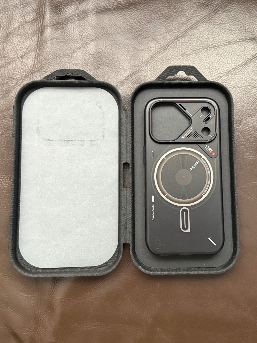Aulumu A17 Thermal Case - Apple iPhone 17 Pro - Black Gray CoolHyper MagSafe